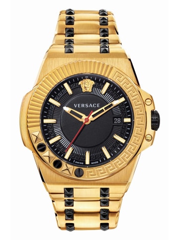 Versace Schweizer Uhr CHAIN REAC goldfarben in gold