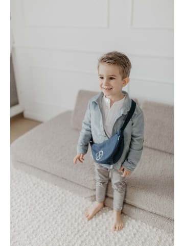 leevje Bauchtasche peace' in blue