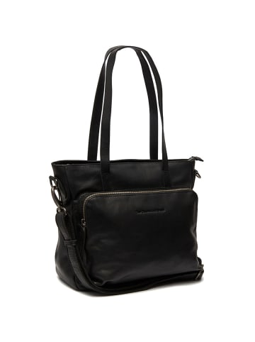 The Chesterfield Brand Alicante Schultertasche Leder 31 cm in black