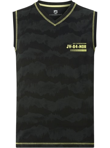 Jan Vanderstorm Tanktop FAFNER in schwarz gemustert
