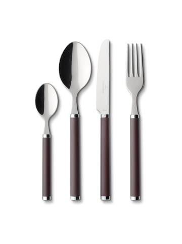 Villeroy & Boch Tafelbesteck 24tlg. Play! chocolate brown in braun