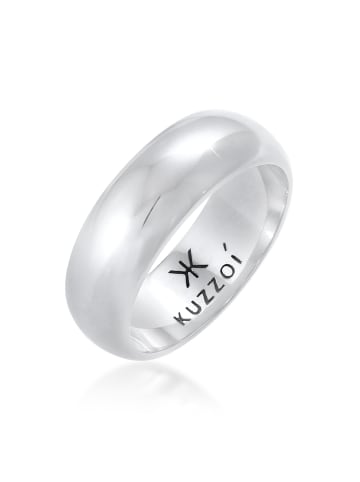 KUZZOI Ring 925 Sterling Silber in Silber