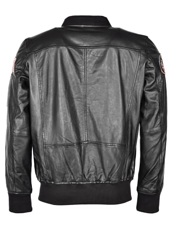 TOP GUN Lederblouson TG2020212112 in schwarz