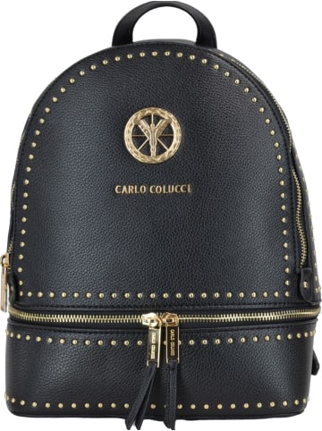 Carlo Colucci Cityrucksack Ceruti in Schwarz