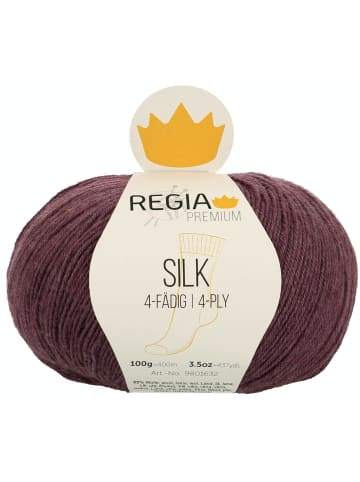 Regia Handstrickgarne Premium Silk, 100g in Feige