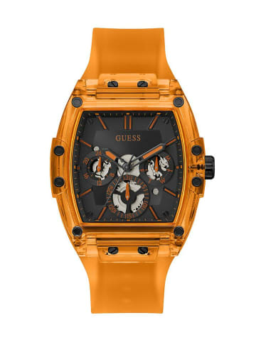 Guess Analoguhr für Herren in orange
