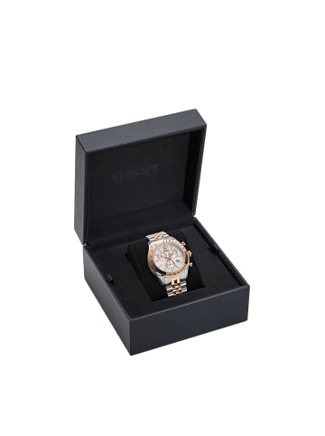 Versace Quarzuhr für Erwachsene in silber