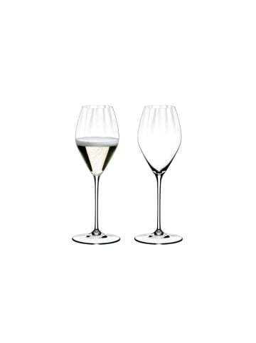 RIEDEL Glas 2er Set Champagnergläser Performance 375 ml transparent in transparent