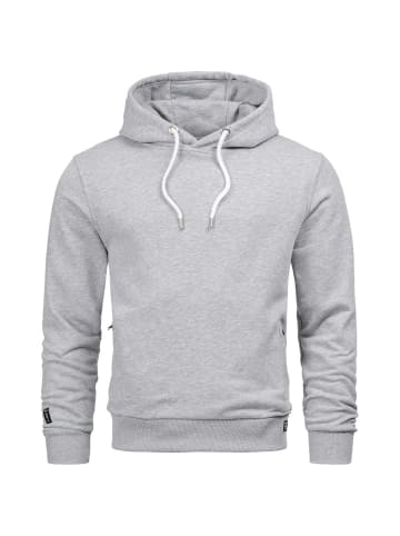 Alessandro Salvarini Hoodie AS-193 in Hellgrau