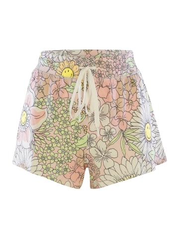 P.J. Salvage Pyjamashorts Smiley Blooms in soft rose