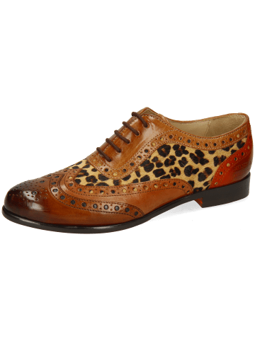 MELVIN & HAMILTON Oxford Schuh Selina 56 in Braun