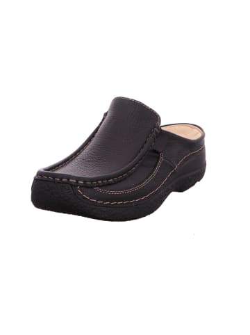 wolky Pantolette in schwarz