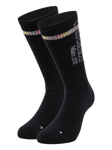 Carlo Colucci Sportsocken Dian in Schwarz