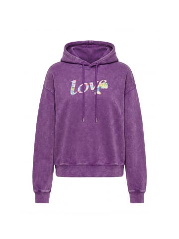 IZIA Women Hoodie in Lavender