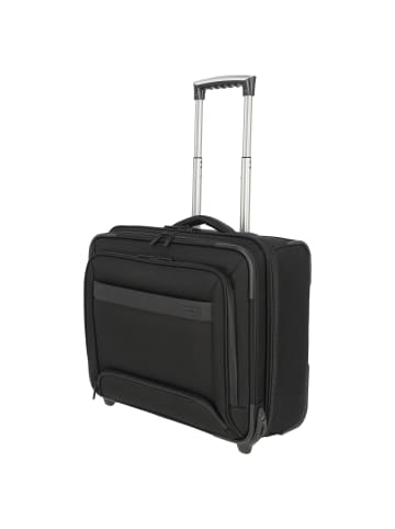 travelite Meet - 2-Rollen-Businesstrolley 43 cm in schwarz