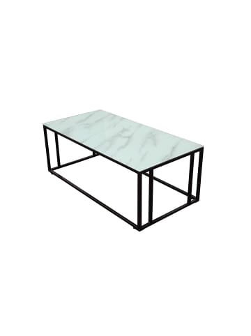 ebuy24 Couchtisch Rock2 Weiß 60 x 120 cm