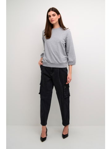 Kaffe Sweatshirt KAlinea Loose fit in Grey Melange