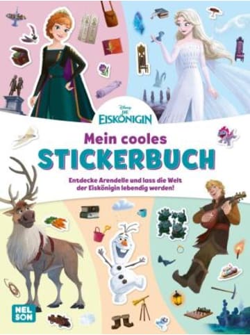 Nelson Buch - Disney Die Eiskönigin: Mein cooles Stickerbuch