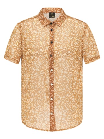 DreiMaster Klassik Bluse in Camel