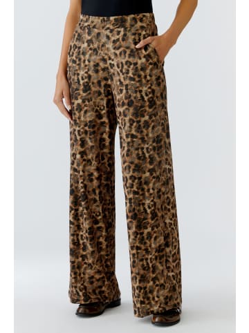 Oui Marlenehose in camel grey