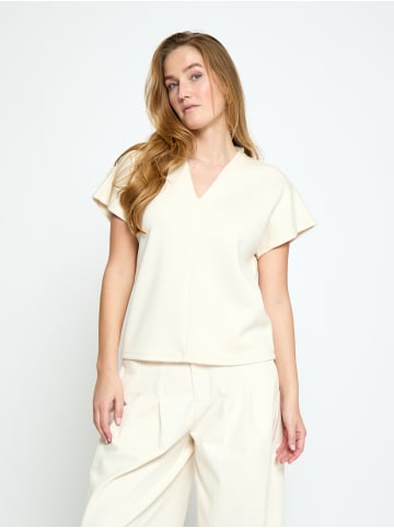 Peppercorn Top in Whitecap Creme