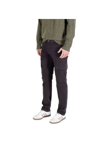 Lyle & Scott Schwarz Baumwolle Cargohose