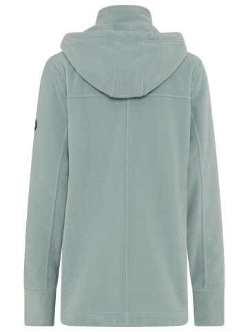 Polarino Fleecejacke in blau grau