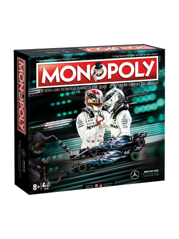 Winning Moves Monopoly Mercedes F1 AMG Petronas in bunt