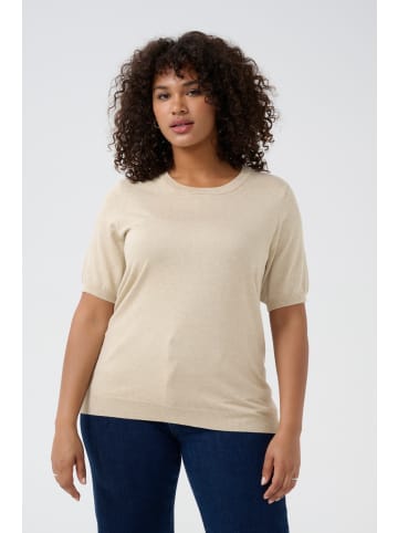 KAFFE curve Strickpullover KClizzy in Feather Gray Melange