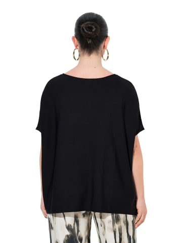 Ulla Popken Pullover in schwarz