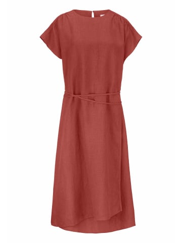 Hessnatur Kleid in terrakotta