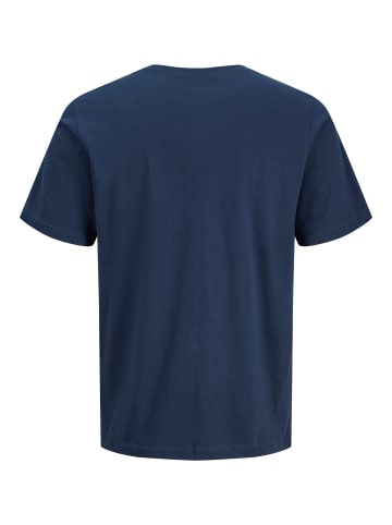 JACK & JONES PLUS T-shirt in Navy Blazer