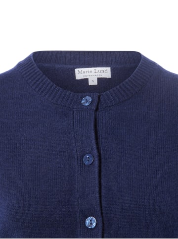 Marie Lund Strickjacke in marine - 0007