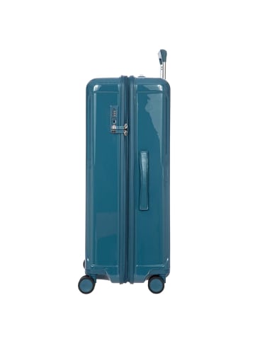 BRIC`s Positano 4 Rollen Trolley 78 cm mit Dehnfalte in sea