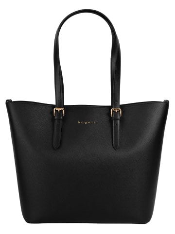 Bugatti Shopper ELLA SAFFIANO Kunstfaser in schwarz