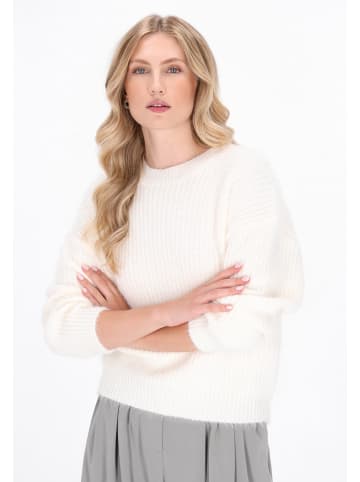 DreiMaster Klassik Sweater in offwhite