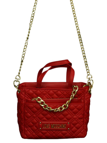 Love Moschino Handtasche Borsa Quilted in Rosso