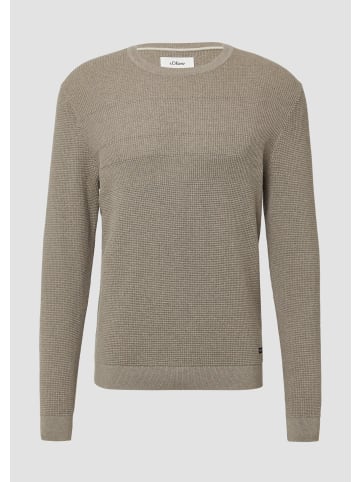 s.Oliver Strickpullover in 80W0_beige