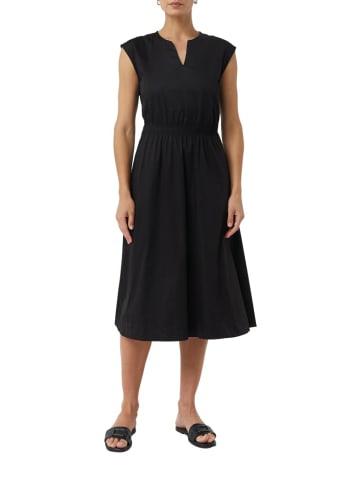 comma Midikleid für Damen in Schwarz