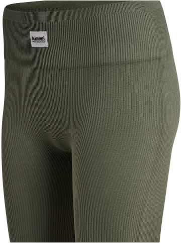 Hummel Hummel Leggings Hmlpulse Multisport Damen in DUSTY OLIVE