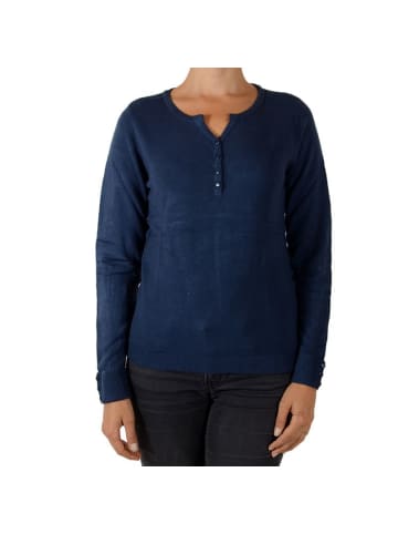 Pascal Morabito Touché-Pullover Kaschmir 1 Blau