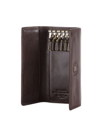 Wittchen Schlüsseletui Kollektion DaVinci (H)6x (B)14cm in Brown