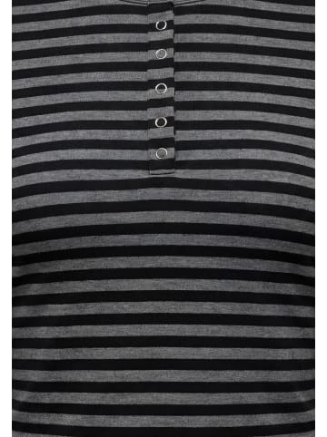 myMo Women Longsleeve in Dark Grey Black