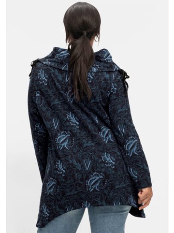 sheego by Joe Browns Sweatshirt in schwarz-bedruckt