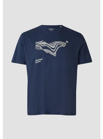 s.Oliver T-Shirt in 58D1_tiefblau