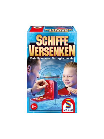 Schmidt Spiele Brettspiel Schiffe versenken, 2 Spieler, ab 8 Jahre, ab 8 Jahre