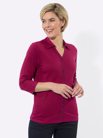 WITT WEIDEN Poloshirt in malve