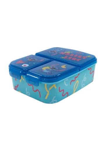 Disney Stitch Lebensmittelaufbewahrungsbox mit 3 Fächern