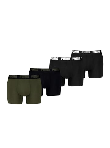 Puma Boxershorts PUMA MEN EVERYDAY BASIC BOXERS 2P in Army Green