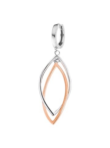 LOTUS silver Ohrringe Silber 925 Sterling Silber Blatt Ohrhänger